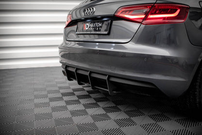 Street pro rear diffuser audi a3 sportback 8v