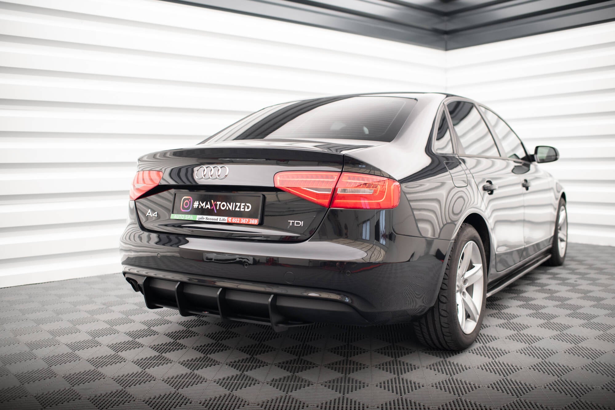 Street Pro -takadiffuusori audi a4 b8 facelift