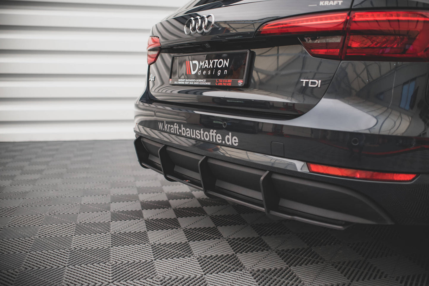 Street pro rear diffuser audi a4 b9