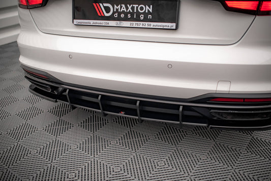 Street pro rear diffuser audi a4 b9 facelift