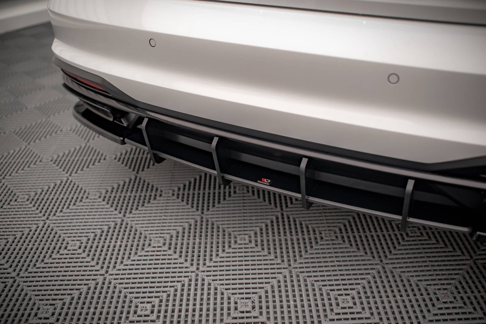 Street pro rear diffuser audi a4 b9 facelift