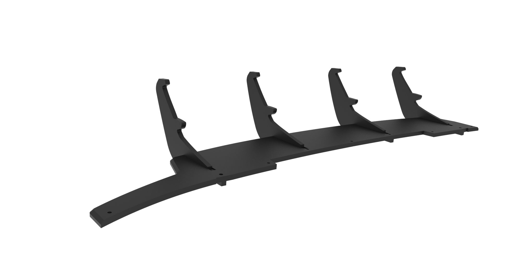 Street pro rear diffuser audi a4 s-line b8 facelift