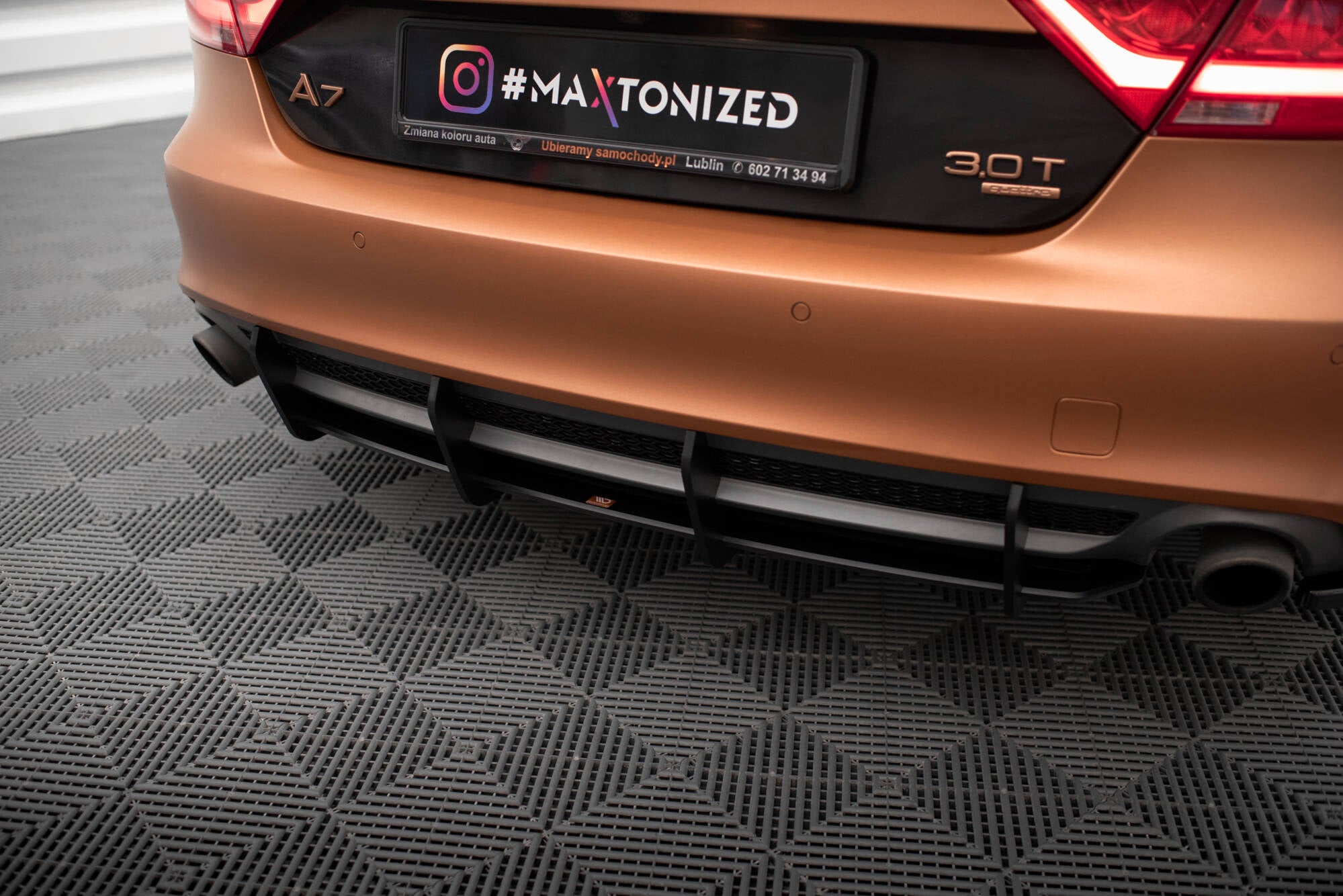 Street Pro bagdiffusor Audi A7 S-Line C7