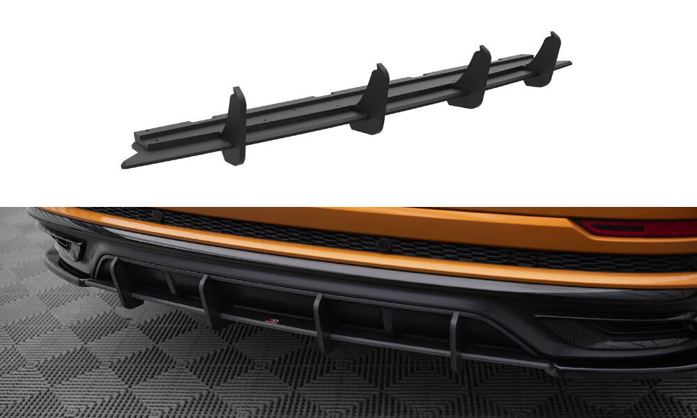 Street pro rear diffuser audi q8 s-line mk1