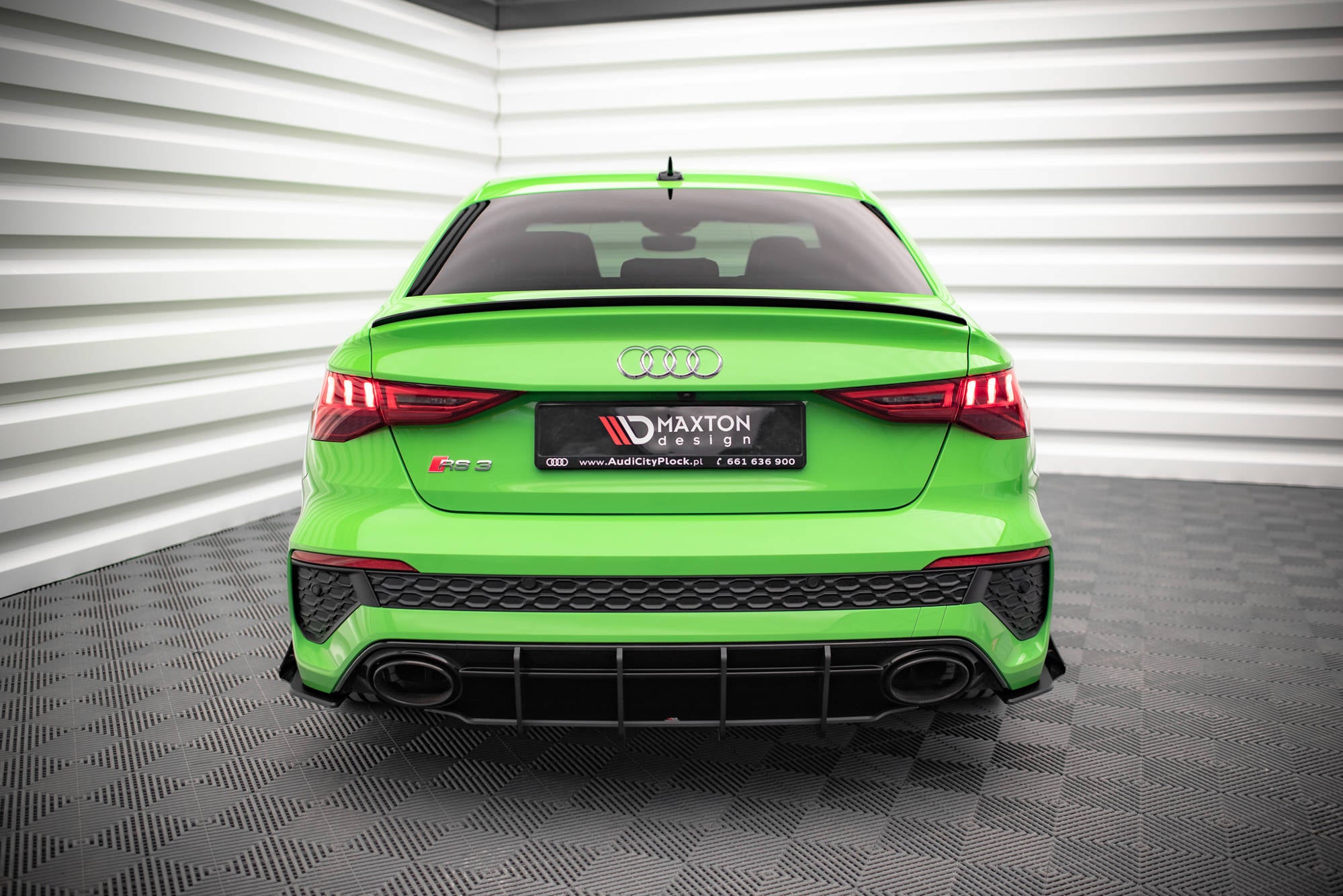Street Pro bageste diffus Audi RS3 siden 8y