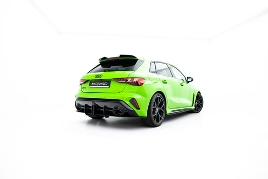 Street pro rear diffuser audi rs3 sportback 8y facelift