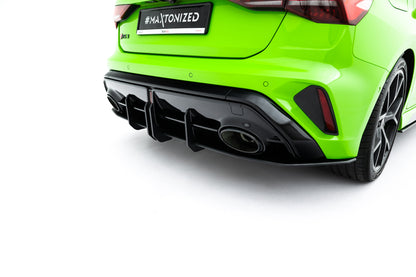 Street pro rear diffuser audi rs3 sportback 8y facelift