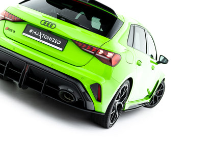 Street pro rear diffuser audi rs3 sportback 8y facelift
