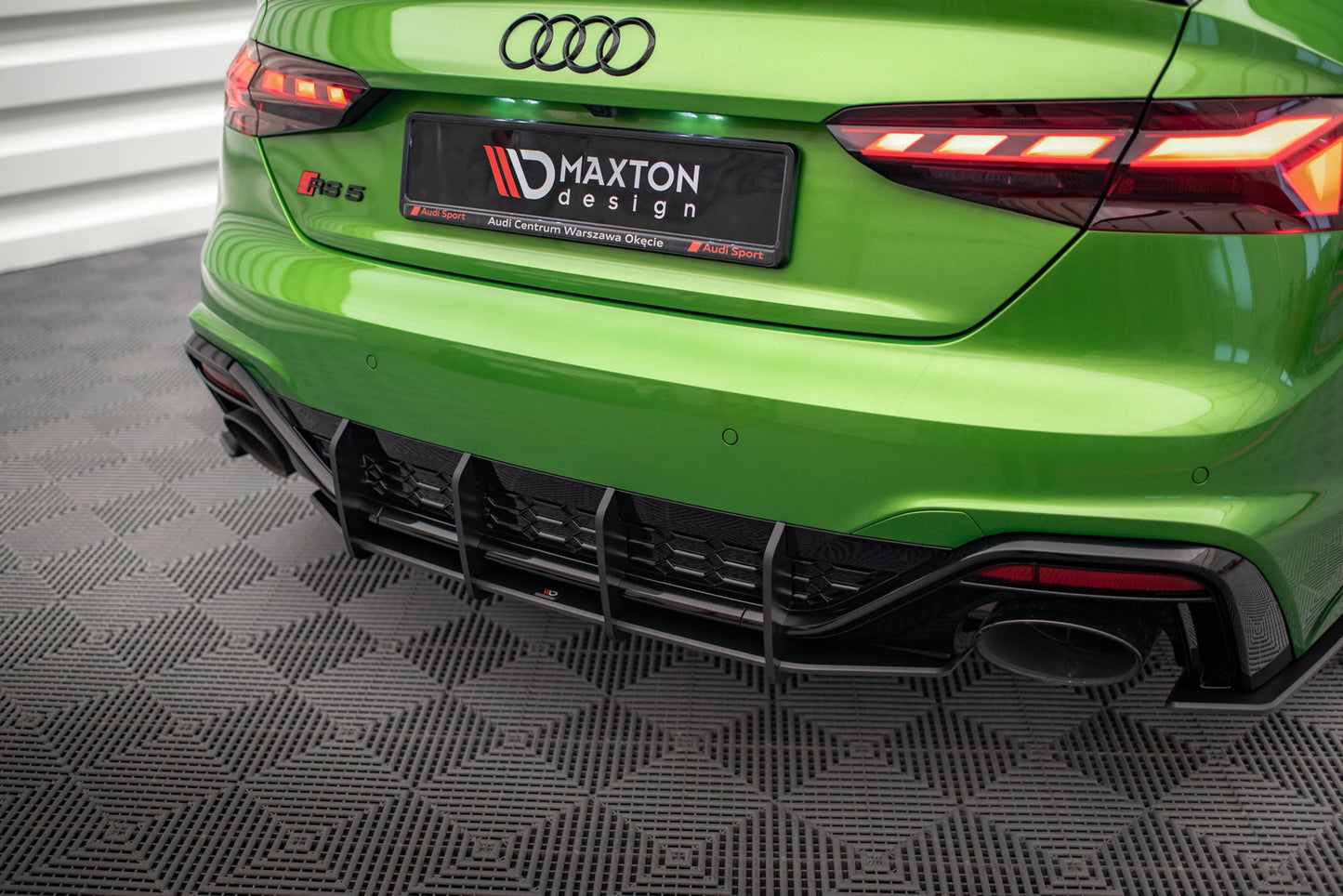 Street pro rear diffuser audi rs5 f5 facelift