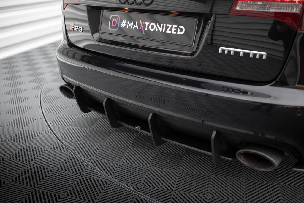 Street pro rear diffuser audi rs6 avant c6