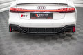 Street pro bakre diffuser audi rs7 c8 / rs6 c8 / c8 ansiktsløftning
