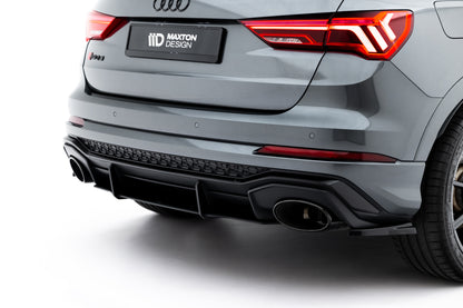 Street pro rear diffuser audi rsq3 sportback / suv f3