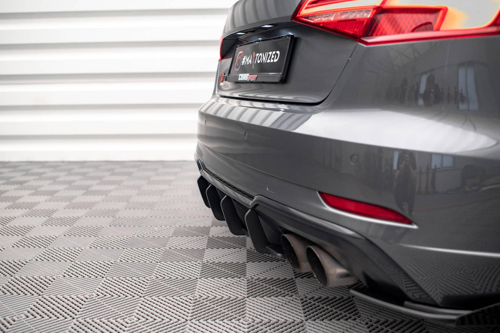 Street pro bakre diffuser audi s3 sportback 8v ansiktsløftning