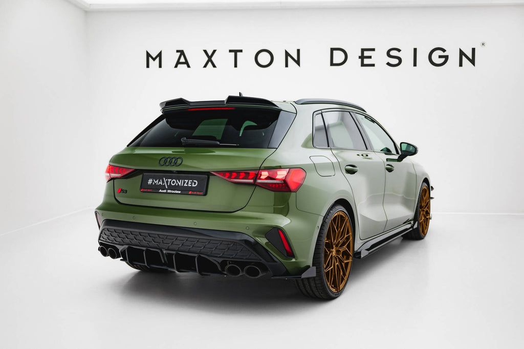 Street pro rear diffuser audi s3 sportback 8y facelift