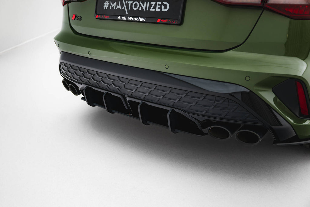 Street pro rear diffuser audi s3 sportback 8y facelift