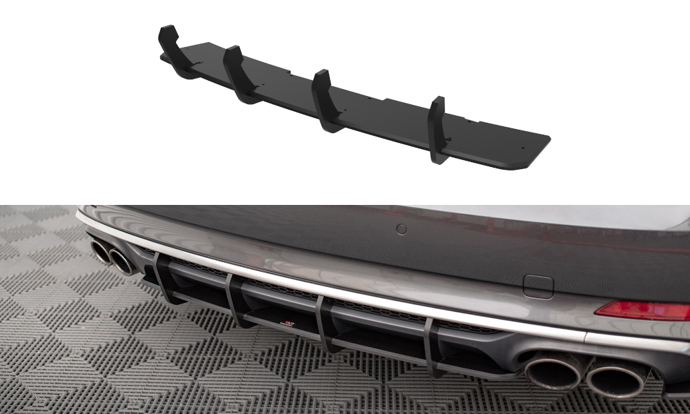 Street pro rear diffuser audi s5 coupe / sportback f5