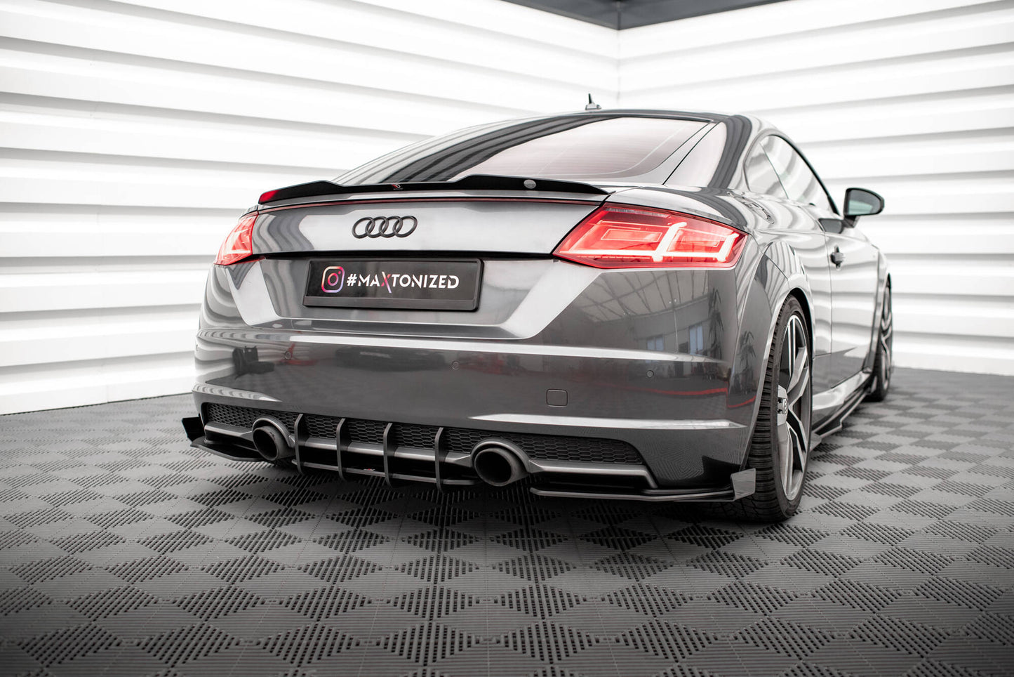 Street pro rear diffuser audi tt s-line 8s