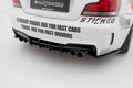 Street pro rear diffuser bmw 1 m coupe e82