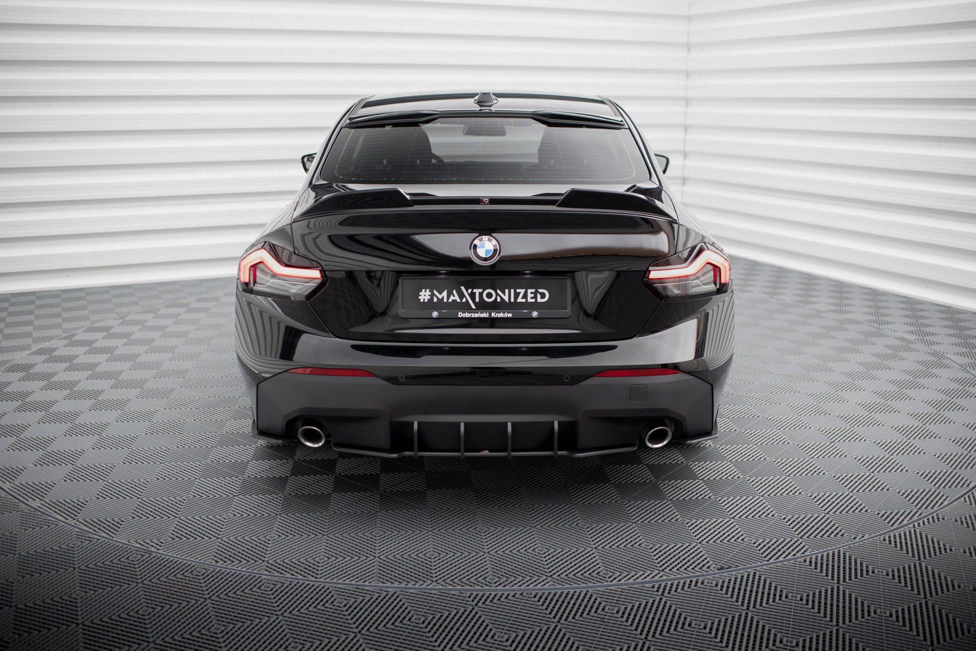 Street pro rear diffuser bmw 2 coupe g42