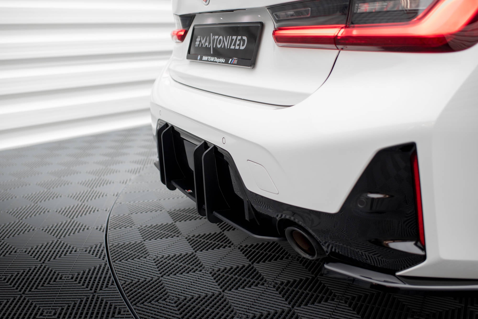 Street Pro bagdiffusor BMW 3 M-pakke G20 / G21 Facelift