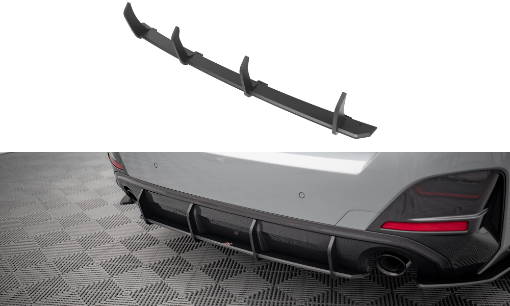 Street pro rear diffuser bmw 4 gran coupe m-pack g26