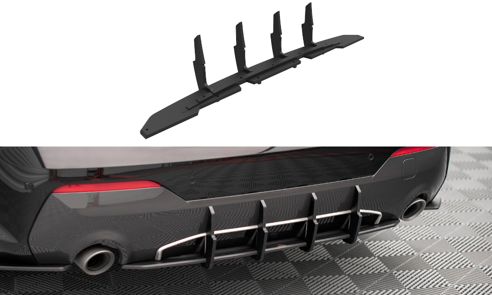 Street Pro takaosa diffuusi BMW 4 m-pakkaus G22 / G23 / G22 Facelift / G23 FaceLift