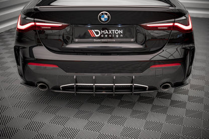 Street pro rear diffuser bmw 4 m-pack g22 / g23 / g22 facelift / g23 facelift