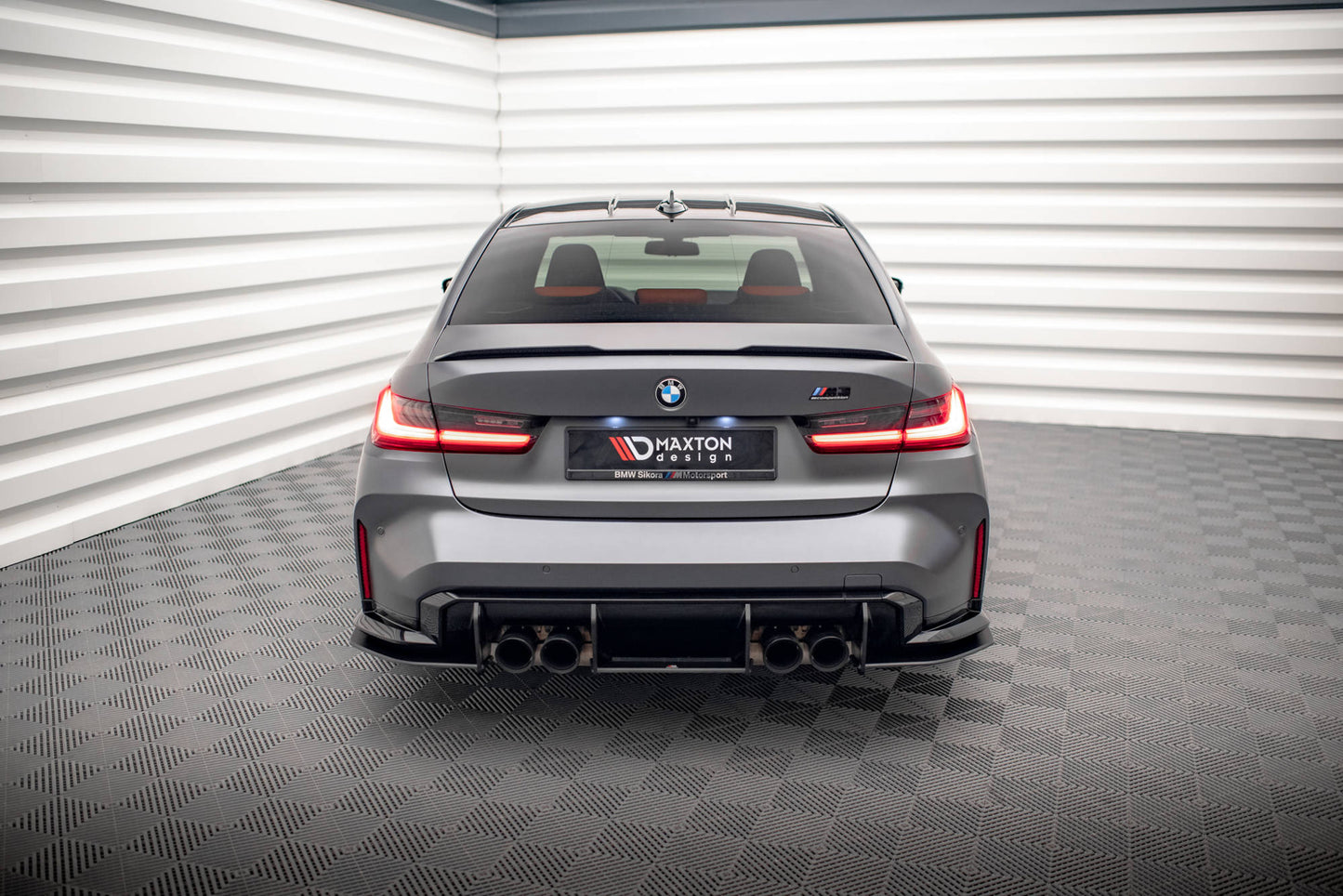 Street pro rear diffuser bmw m3 sedan / touring g80 / g81