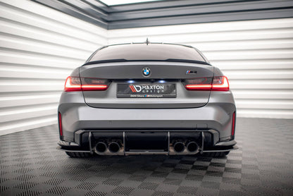 Street pro rear diffuser bmw m3 sedan / touring g80 / g81
