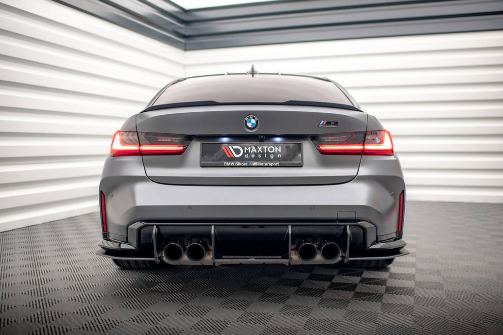 Street pro rear diffuser bmw m3 sedan / touring g80 / g81