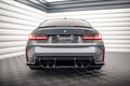 Street pro rear diffuser bmw m3 sedan / touring g80 / g81