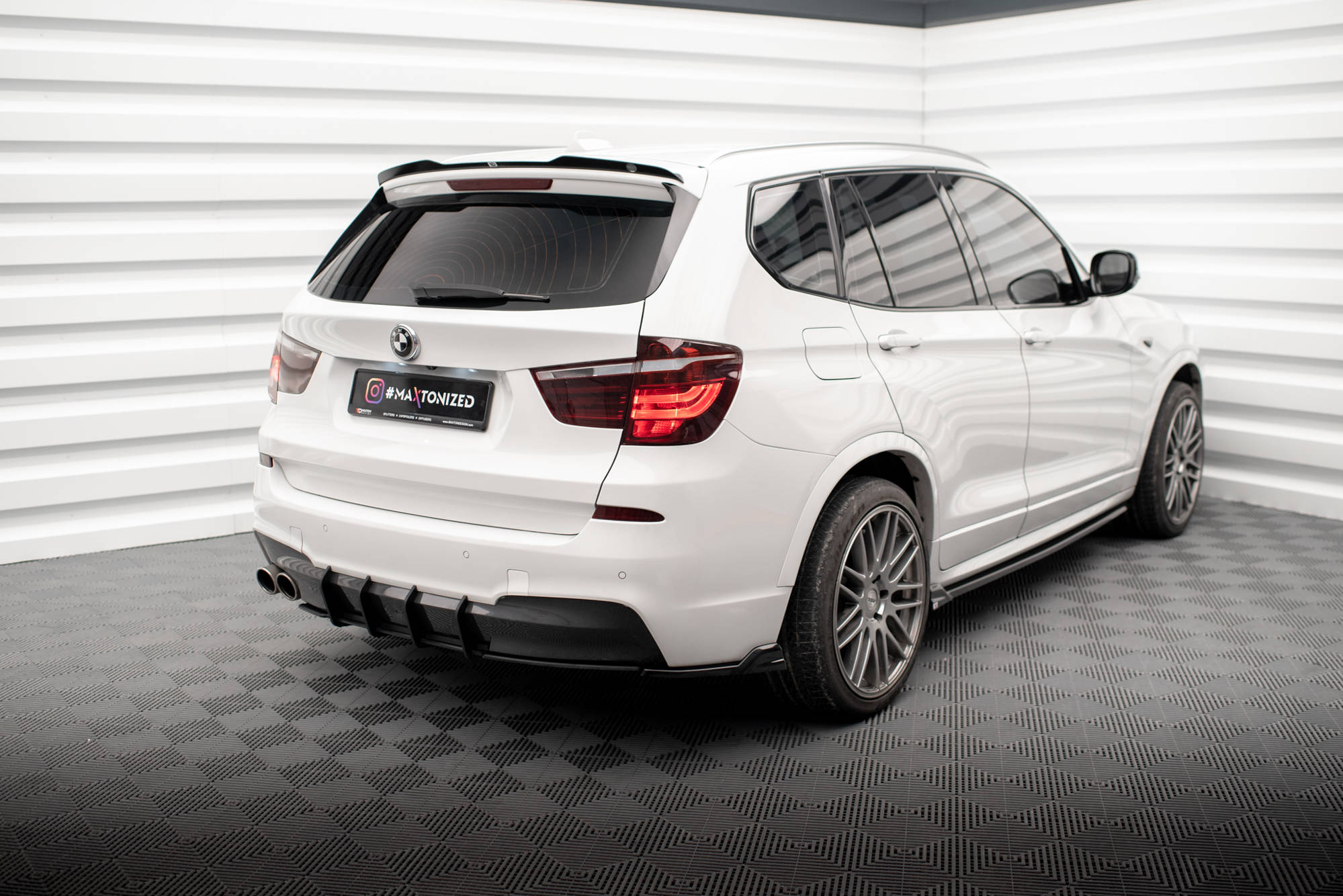 Street Pro bagdiffusor BMW X3 M-pakke F25