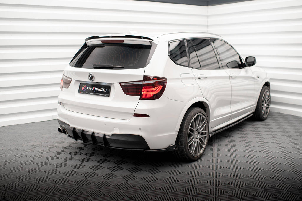Street pro rear diffuser bmw x3 m-pack f25