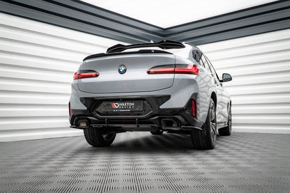 Street pro rear diffuser bmw x4 m-pack g02 facelift