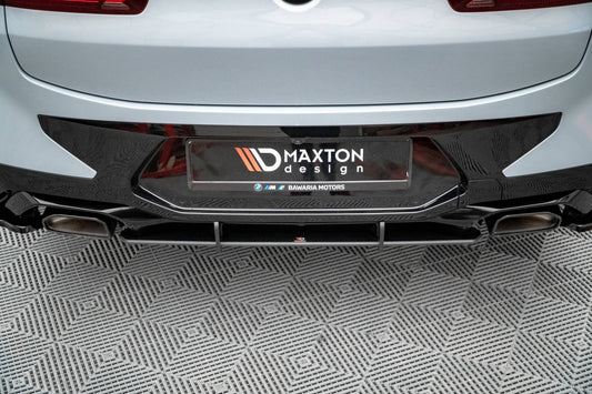 Street pro rear diffuser bmw x4 m-pack g02 facelift