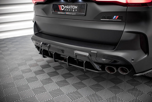 Street pro rear diffuser bmw x5m f95 / f95 facelift