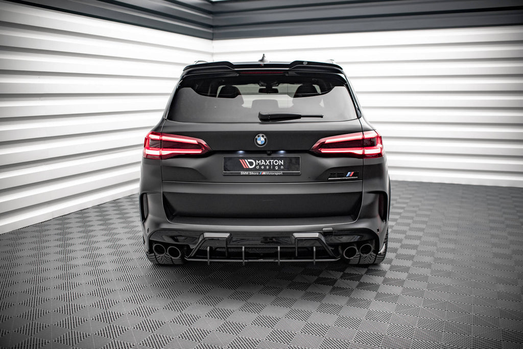 Street pro rear diffuser bmw x5m f95 / f95 facelift