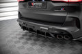 Street pro rear diffuser bmw x5m f95 / f95 facelift