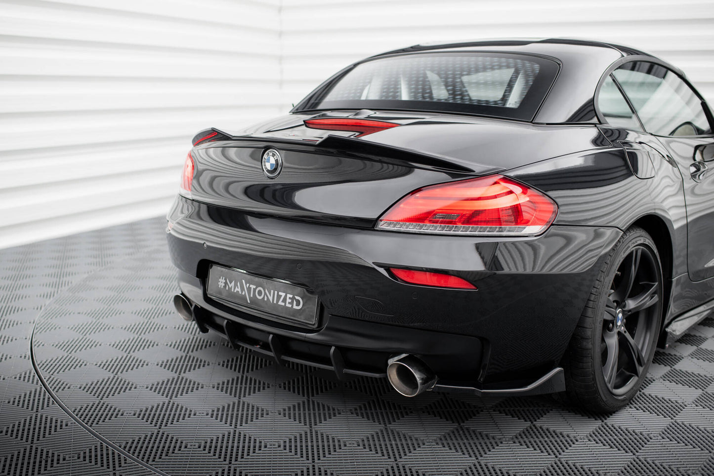 Street pro rear diffuser bmw z4 m-pack e89 facelift