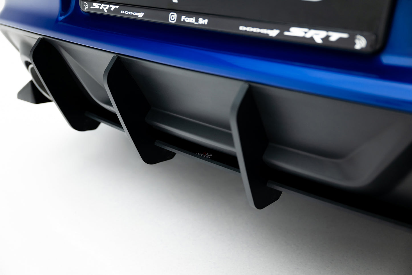 Street pro rear diffuser dodge charger rt scat pack widebody mk3 facelift