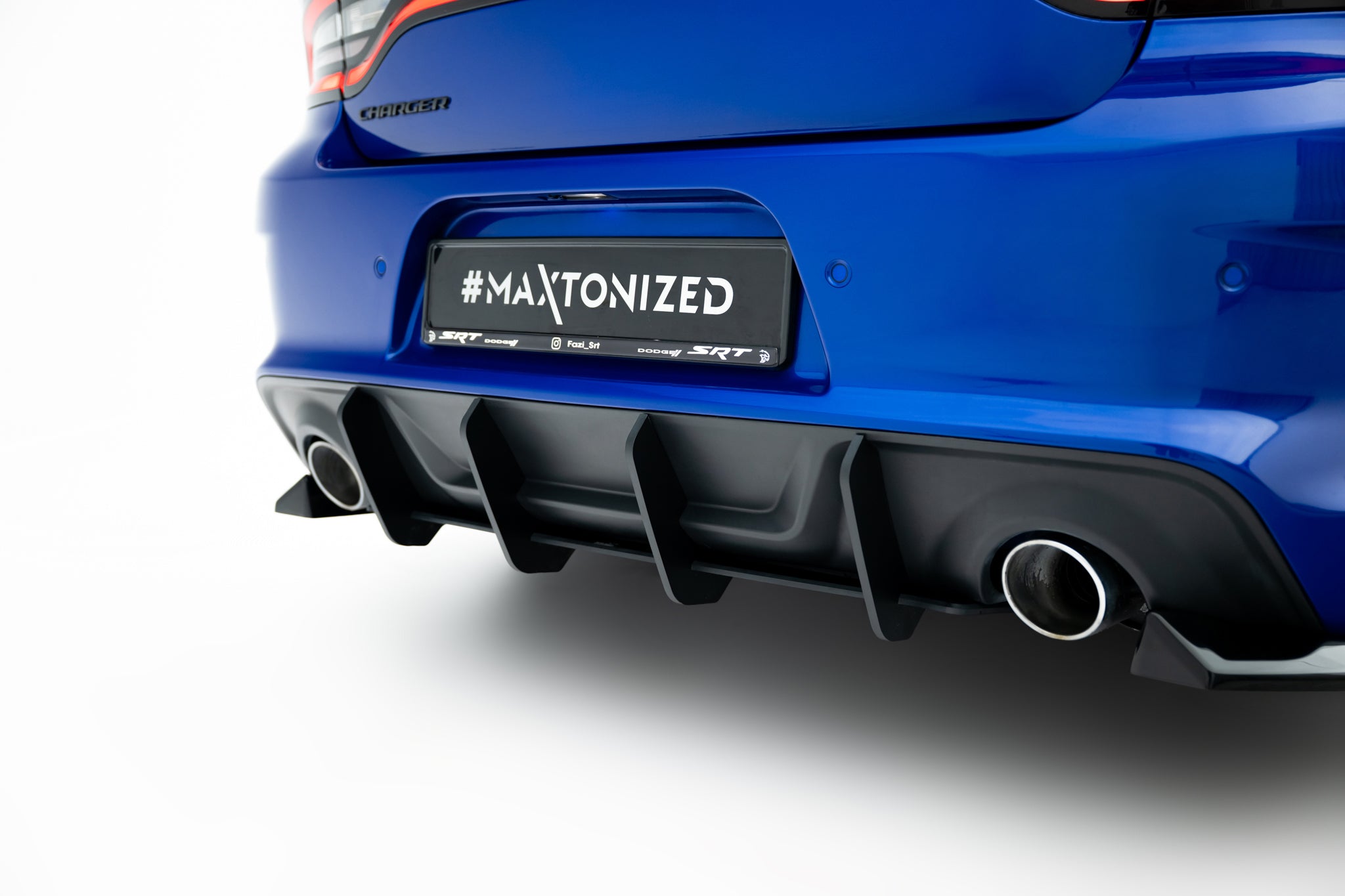 Street pro rear diffuser dodge charger rt scat pack widebody mk3 facelift