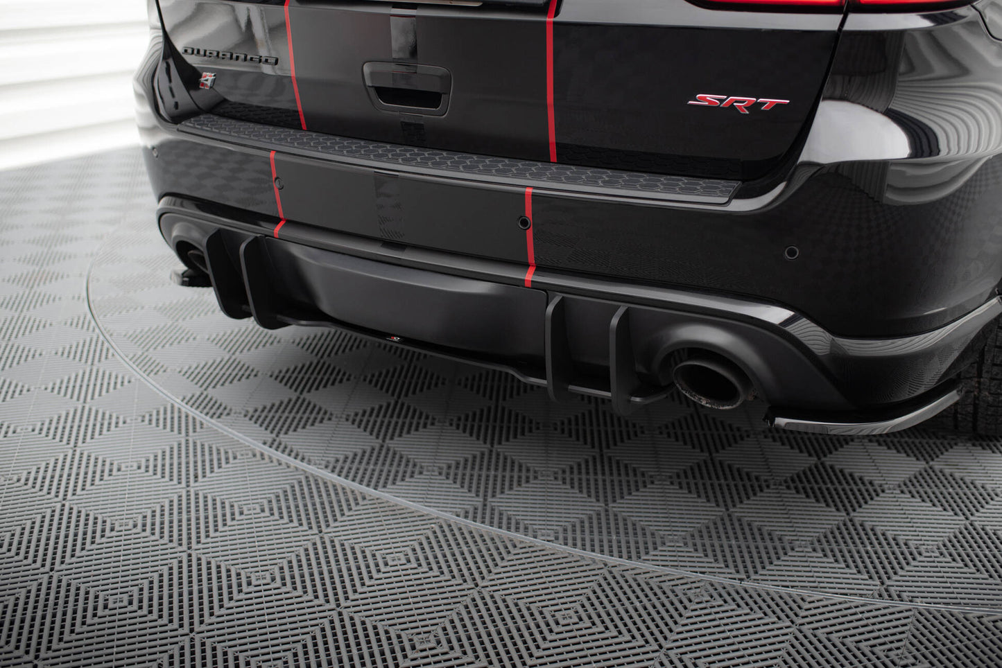 Street pro rear diffuser dodge durango srt mk3