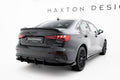 Street Pro bagdiffusor + klapper Audi A3 Sedan 8Y