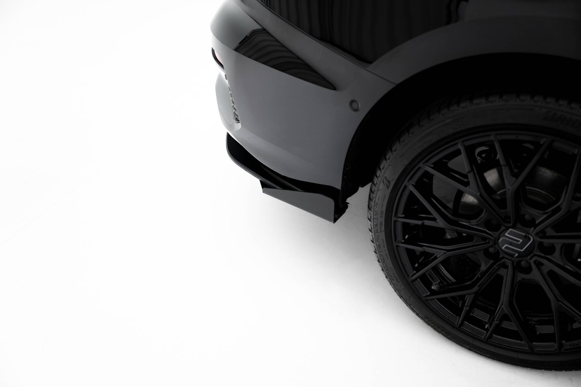 Street pro rear diffuser + flaps audi a3 sedan 8y