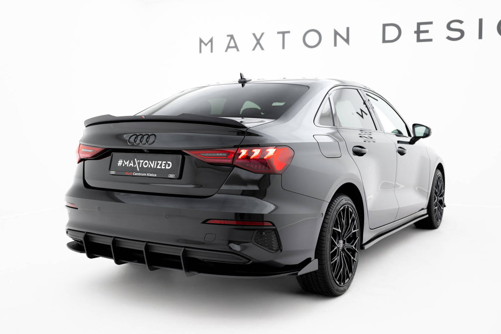 Street pro rear diffuser + flaps audi a3 sedan 8y