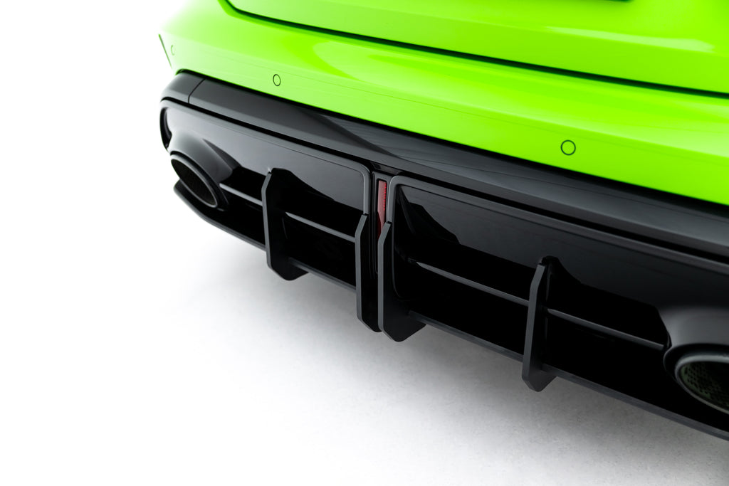 Street Pro bagdiffusor + klapper Audi RS3 Sportback 8y facelift