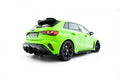 Street Pro bagdiffusor + klapper Audi RS3 Sportback 8y facelift