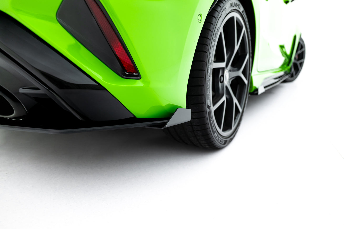 Street pro rear diffuser + flaps audi rs3 sportback 8y facelift