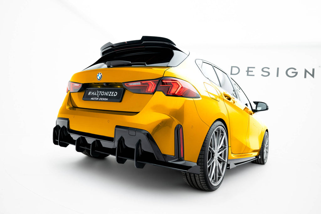 Street pro rear diffuser + flaps bmw 1 m-pack f70