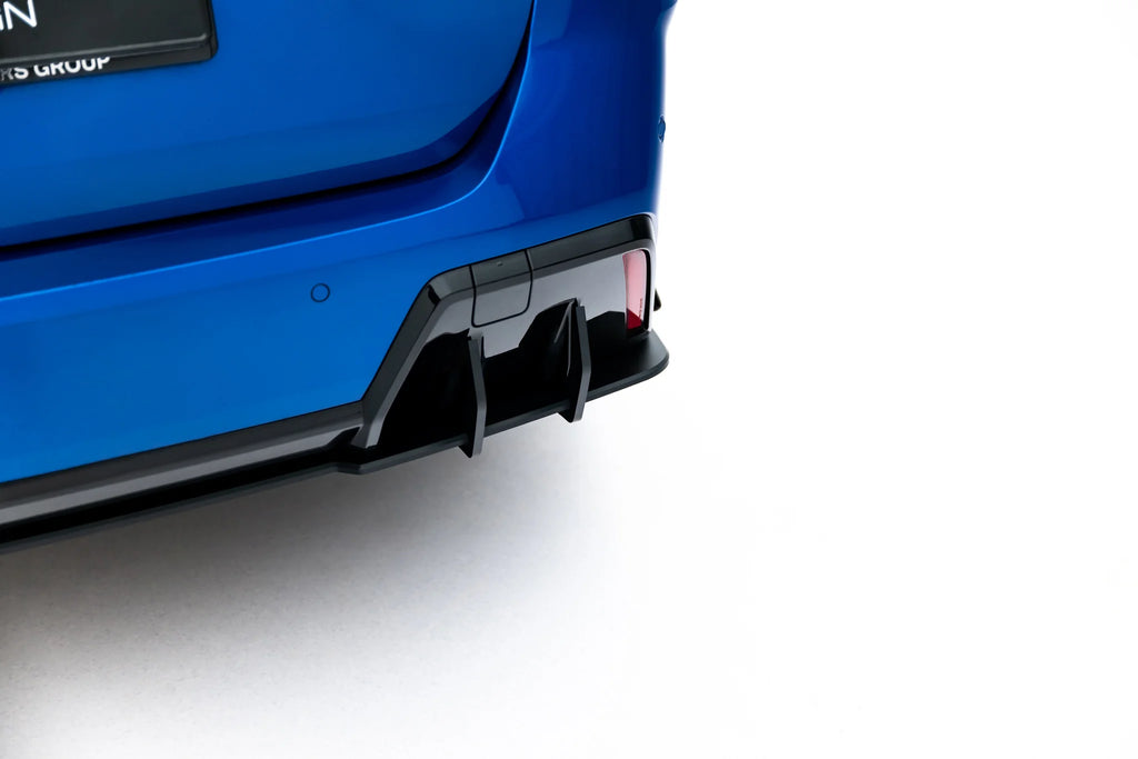 Street pro bakdiffusor + klaffer bmw 2 m-pakning gran coupe f74
